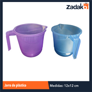 AD-2006 JARRA  DE  PLASTICO, CON 1 PZ O CAJA CON 360 PZS