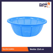 AK-2515-4 ESCURRIDOR DE PLASTICO CON 1 PZ O CAJA CON 120 PZS