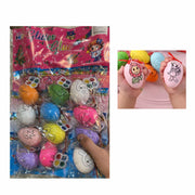 GPM-0483 BLISTER DE HUEVOS PARA PINTAR CON ACUARELA DE 6 CM CON 12 PZS O CAJA CON 100 PQTS