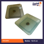 AA-1106-1  CHAROLA PLASTICO 15 X15 CM  CON 1PZ O CAJA CON 200 PZS