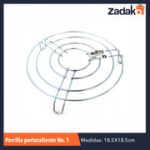 PARRILLA PORTACALIENTE NO.1, CON 1 PZ O CAJA CON 50 PZS