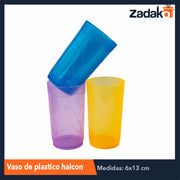 VASO DE PLASTICO 5 PZ HALCON CON 1 PZ O BULTO CON 18 PAQ.